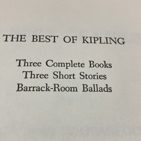 Vintage 1968 Hardcover The Best of Kipling by Rudyard Kipling - Picture 14 of 16